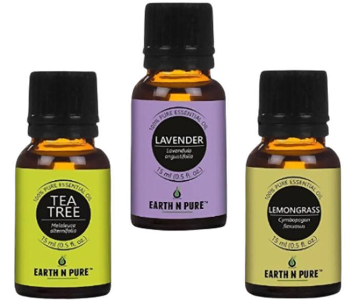 Earth N Pure Essential Oils (Tea Tree, Lavender & Lemongrass)