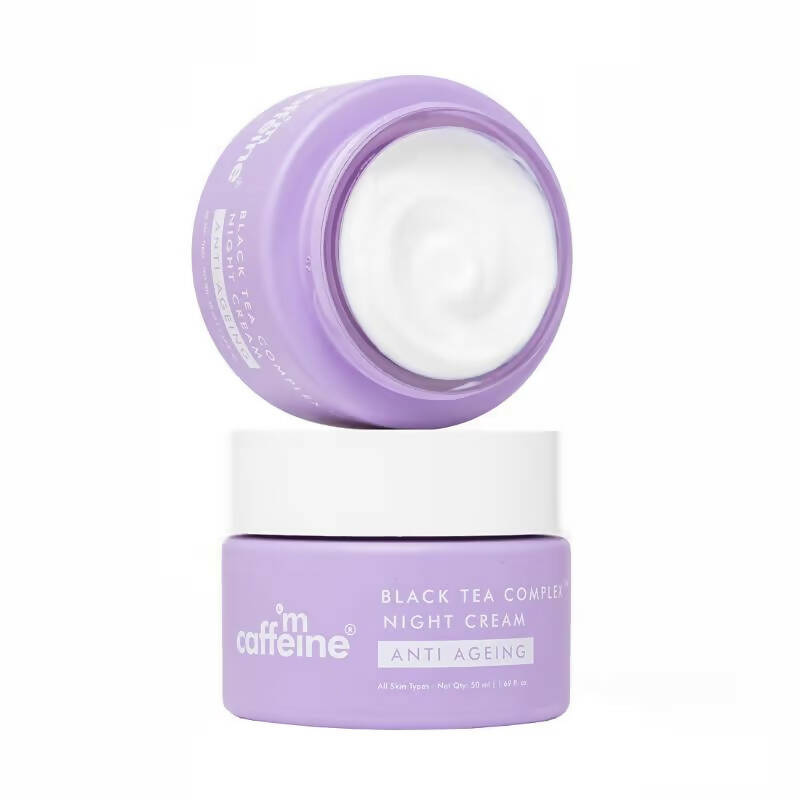 Buy mCaffeine Black Tea Complex Anti Ageing Night Cream from DrMediCart, Ship from India to USA