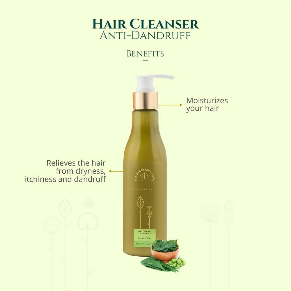 The Earth Collective Hair Cleanser - Anti-Dandruff - Drmedicart