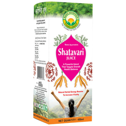 Buy Basic Ayurveda Shatavari Juice from DrMediCart, Ship from India to USA