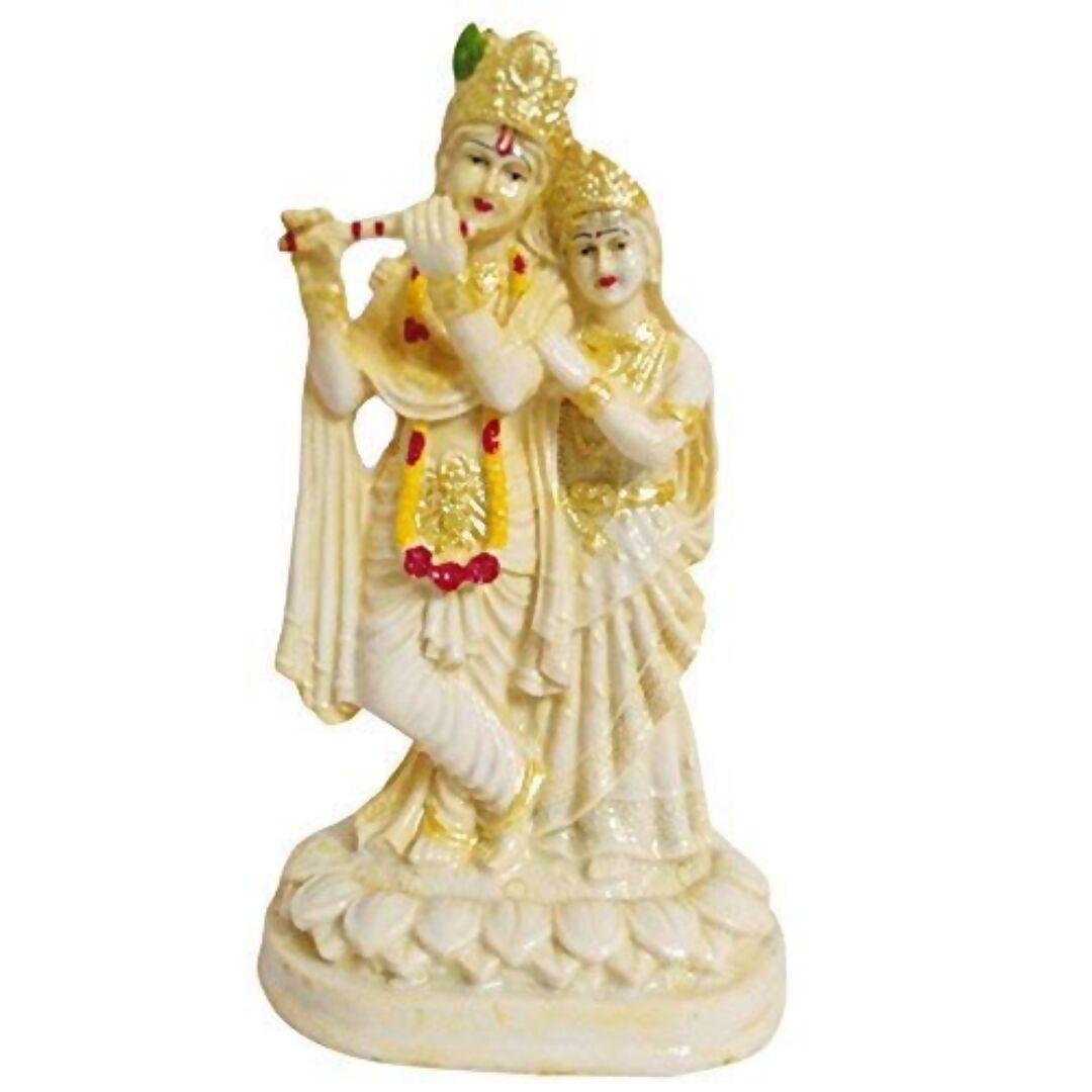 Buy Fabzone Resin Lord Radha Krishna Statue