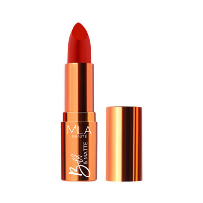 Mila Beaute Bold & Matte Long Lasting Highly Pigmented Lipstick - Red Carpet