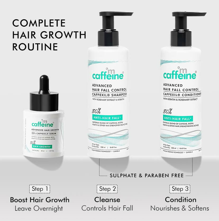 mCaffeine Advanced Hair Fall Control Caffexil Conditioner with Keratin