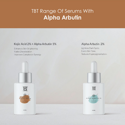 The Body Temple 2% Kojic Acid + 1% Alpha Arbutin Face Serum