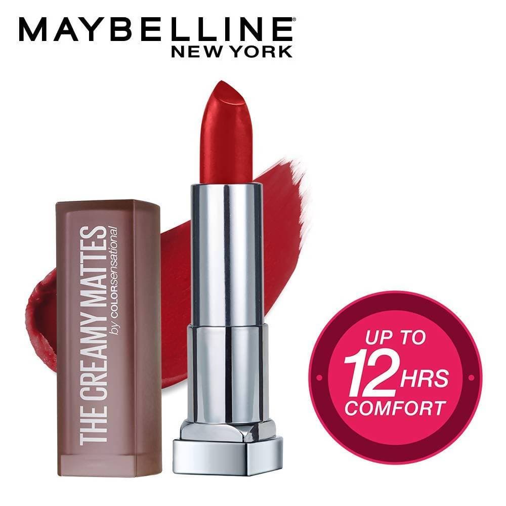 Maybelline New York Color Sensational Creamy Matte Lipstick / 643 Cosmopolitan Red - DrMediCart