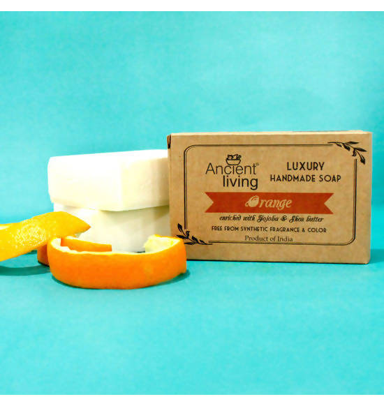 Ancient Living Orange Luxury Handmade Soap