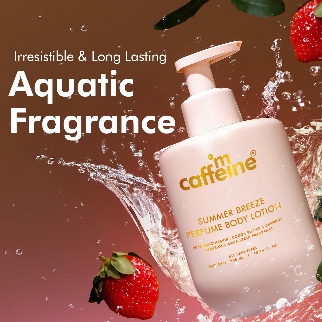 mCaffeine Summer Breeze Perfume Body Lotion