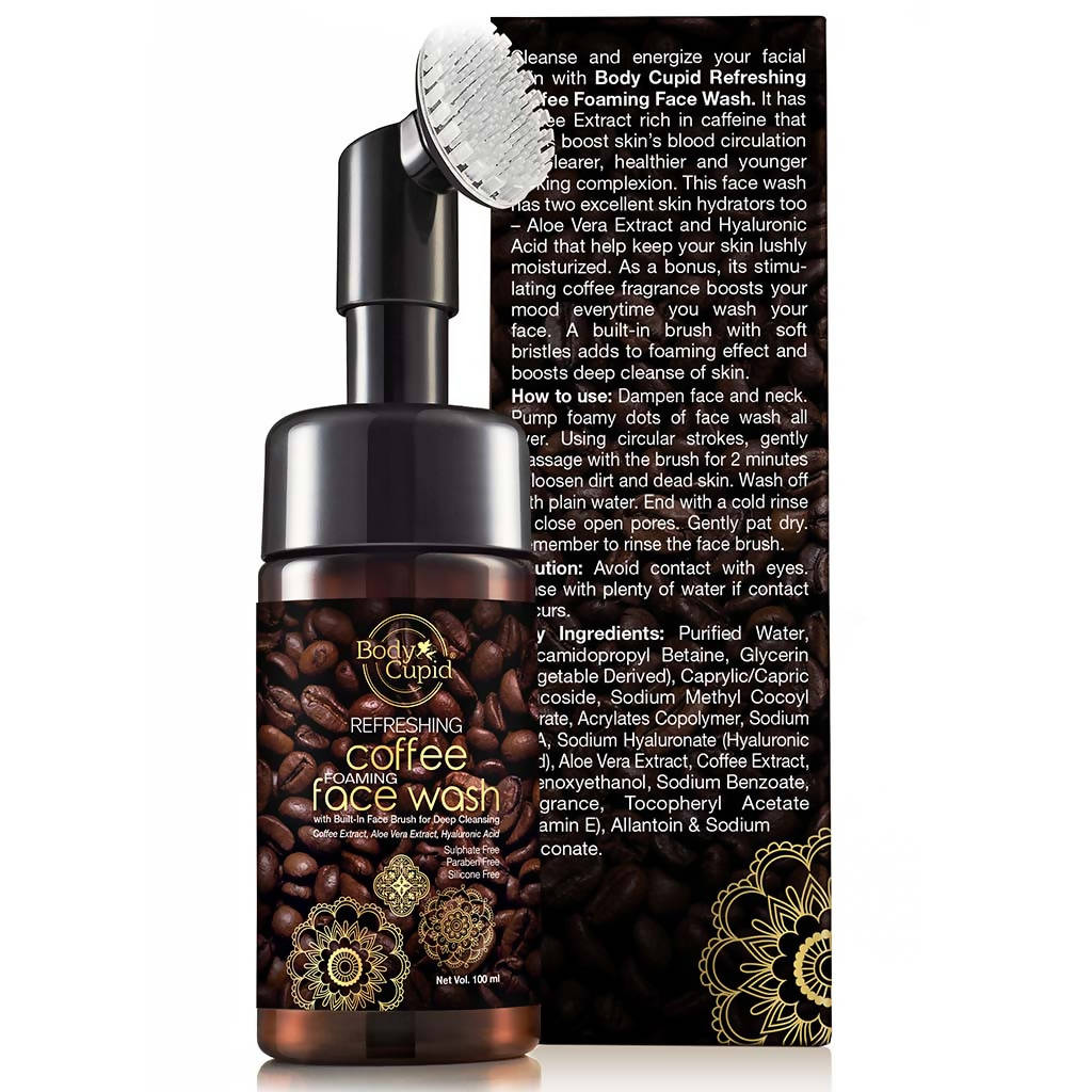 Body Cupid Refreshing Coffee Foaming Face Wash