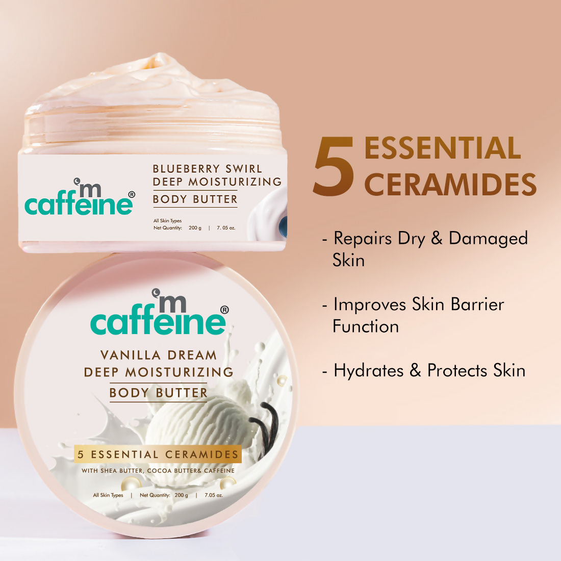 mCaffeine Vanilla Dream Deep Moisturizing Body Butter
