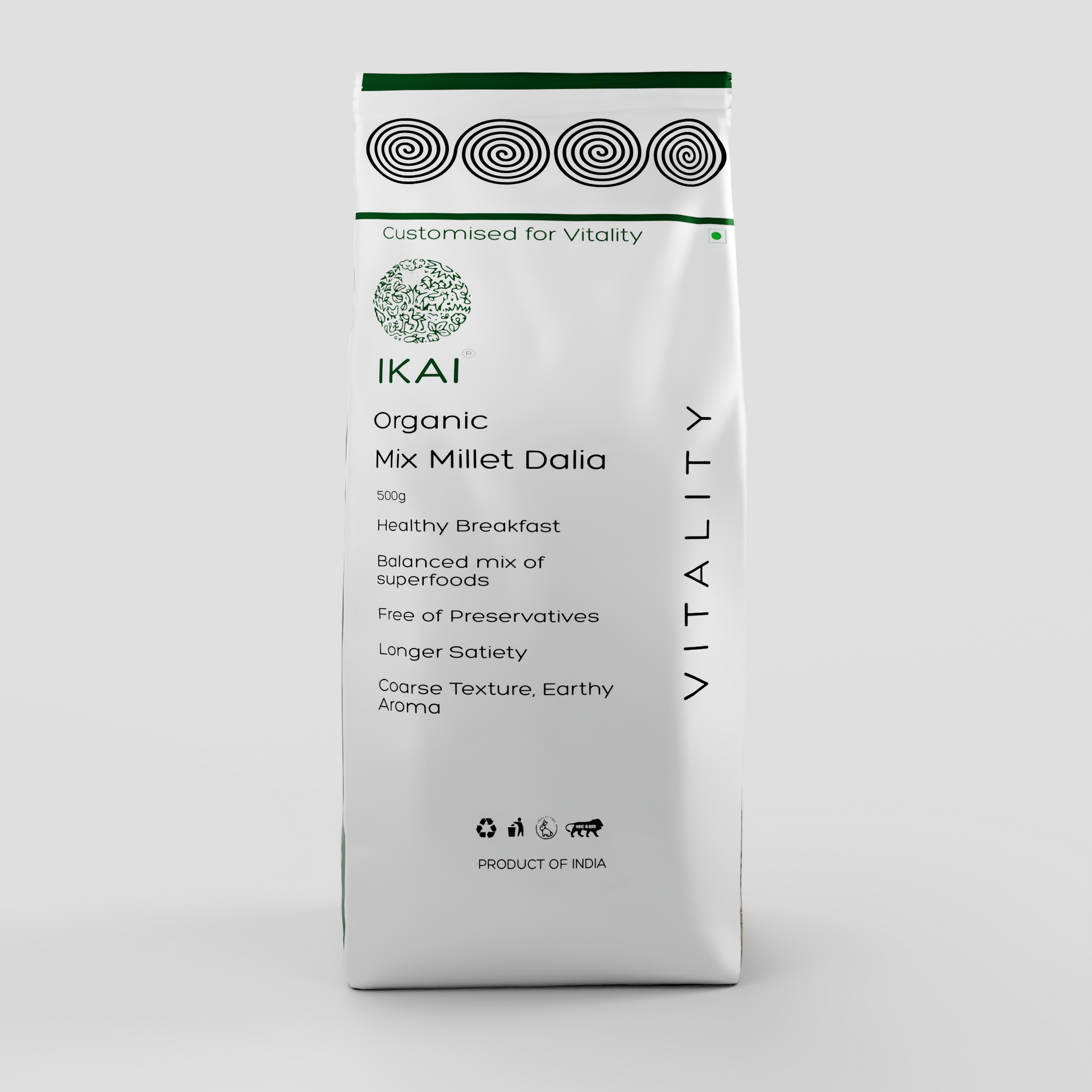 IKAI Organic Mix Millet Dalia