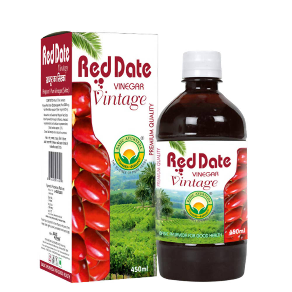 Buy Basic Ayurveda Red Date Vinegar from DrMediCart, Ship from India to USA