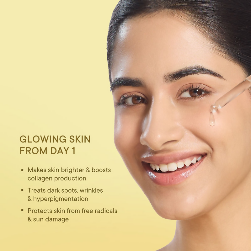 Quench Vitamin C Glow Boost Serum with Yuzu Extracts Brightens & Fades Dark Spots
