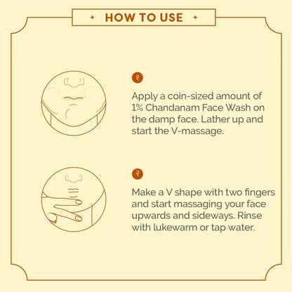 Ayuga 1% Chandanam Face Wash - DrMediCart