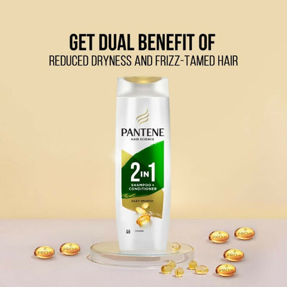 Pantene 2 In 1 Silky Smooth Care Shampoo + Conditioner
