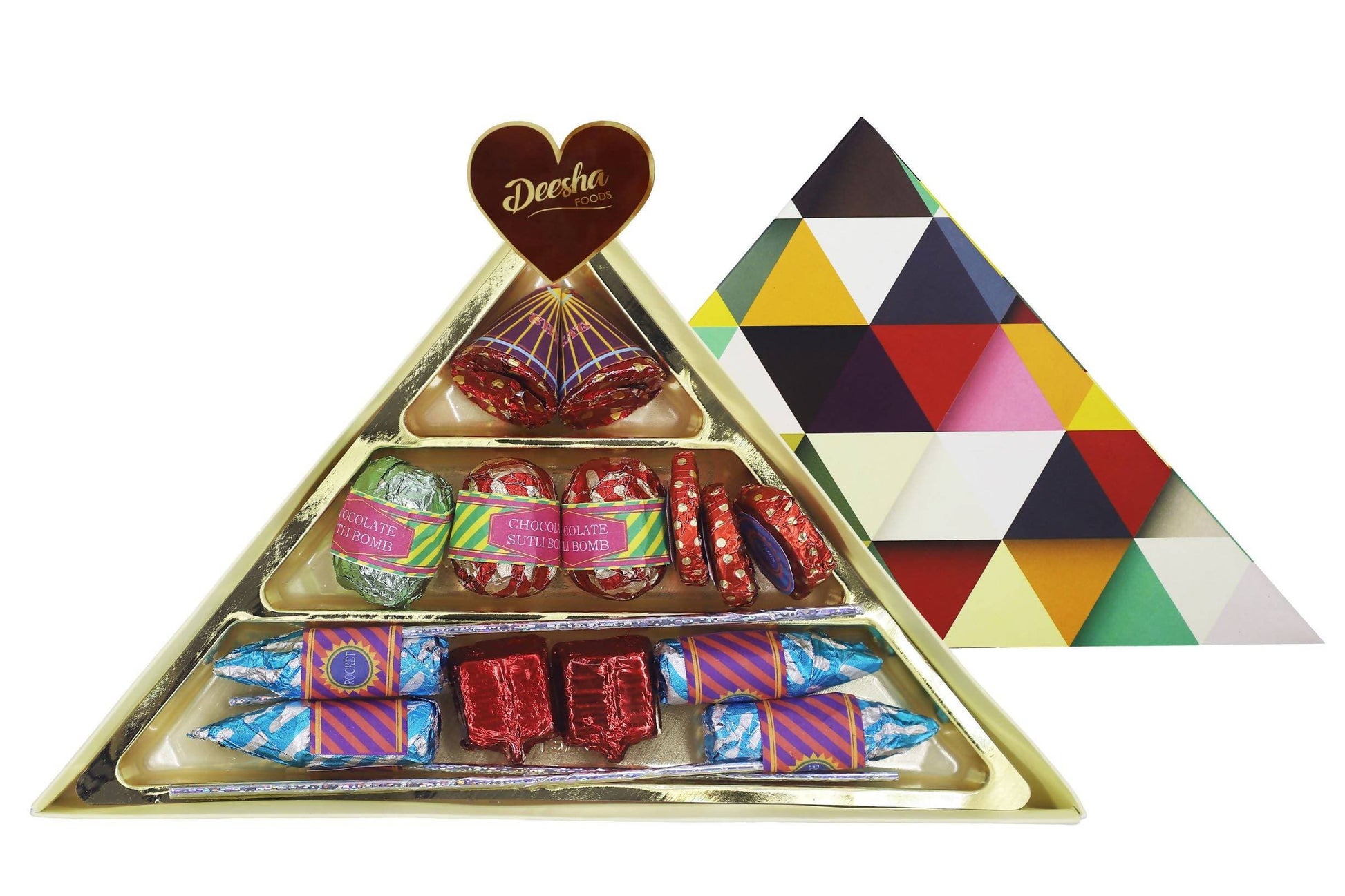 Buy Deesha Foods Pyramid Crackers Chocolates from DrMediCart
