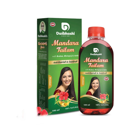 Buy Dwibhashi Mandara Tailam from DrMediCart, Ship from India to USA