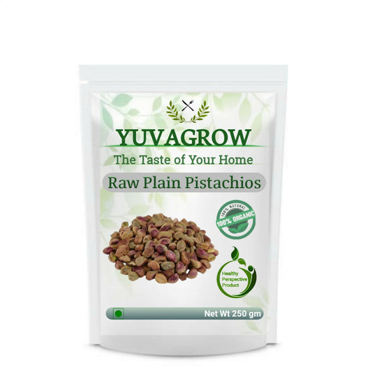 Buy Yuvagrow Raw Plain Pistachos from DrMediCart, Ship from India to USA