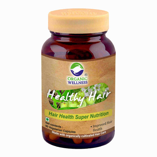 Organic Wellness Healthy Hair Vegetarian Capsules