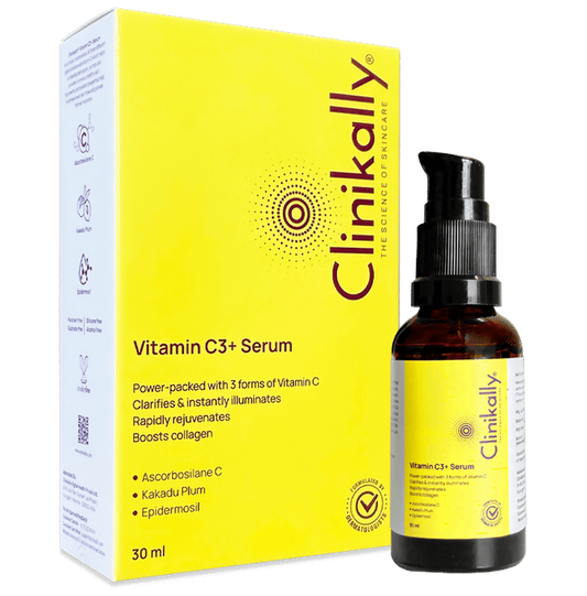 Buy Clinikally Vitamin C3+ Serum from DrMediCart, Ship from India to USA