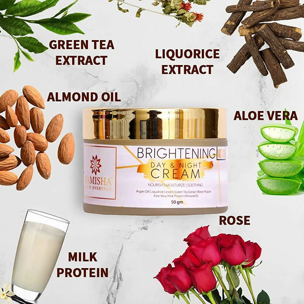 Samisha Brightening Day & Night Face Cream - DrMediCart