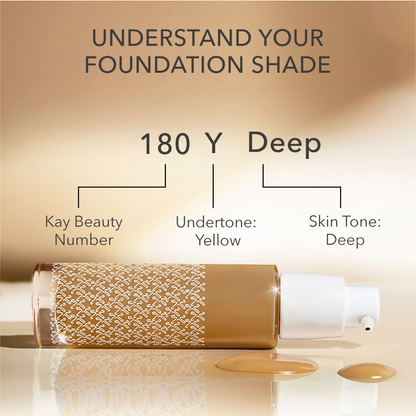 Kay Beauty By Katrina Kaif Hydrating Foundation - 180Y Deep