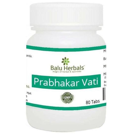 Buy Balu Herbals Prabhakar Vati Tablets from DrMediCart, Ship from India to USA