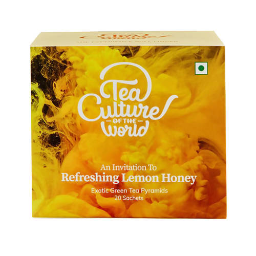Tea Culture Refreshing Lemon Honey Tea Bags