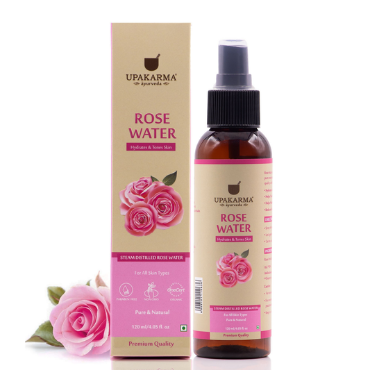 Upakarma Ayurveda Premium Pure And Natural Rose Water