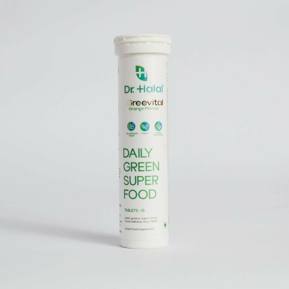 Dr. Halal Greevital Orange Flavor Tablets