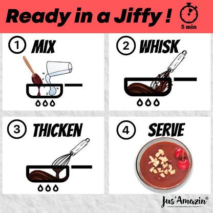 Jus Amazin 5-Minute Chocolate Mousse