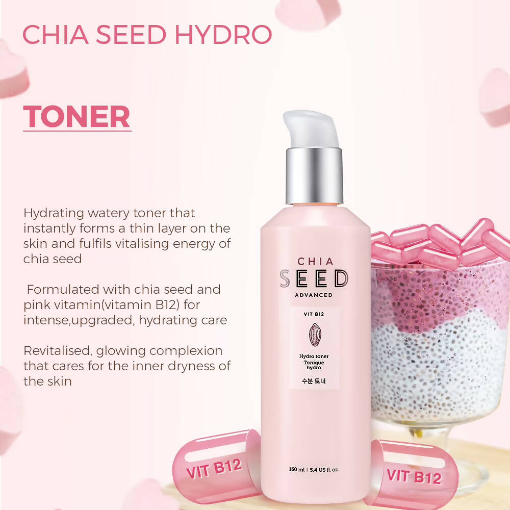 The Face Shop Chia Seed Hydro Toner - Korean Skincare