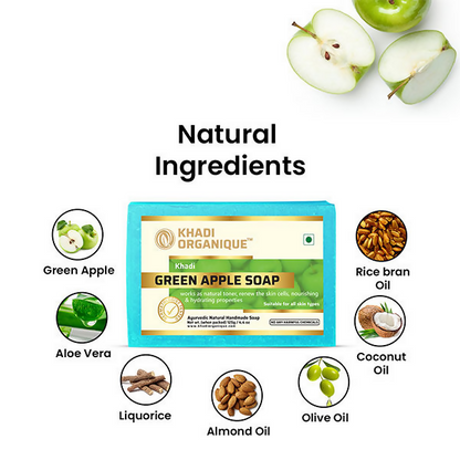 Khadi Organique Green Apple Soap