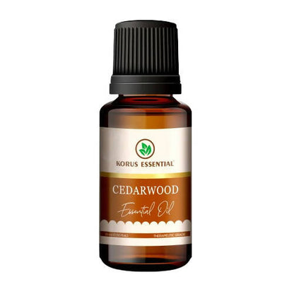 Korus Essential Cedarwood Essential Oil - Therapeutic Grade