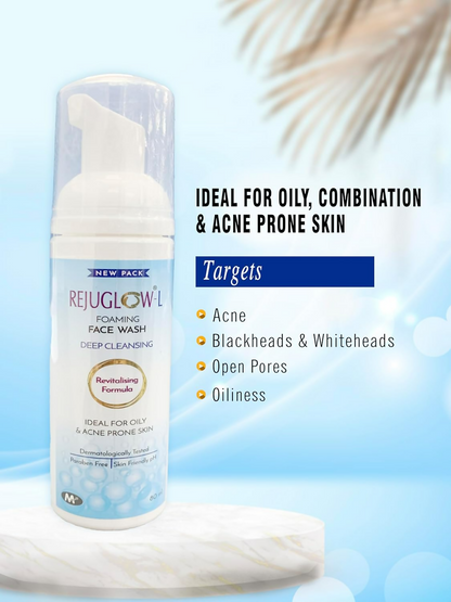 Rejuglow L Foaming Face Wash