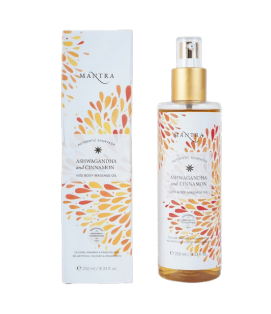 Buy Mantra Herbal Ashwagandha & Cinnamon Vata Body Massage Oil from DrMediCart, Ship from India to USA
