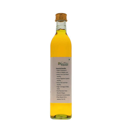 Farm Naturelle 100% Pure Cold Pressed Flax Seed Oil