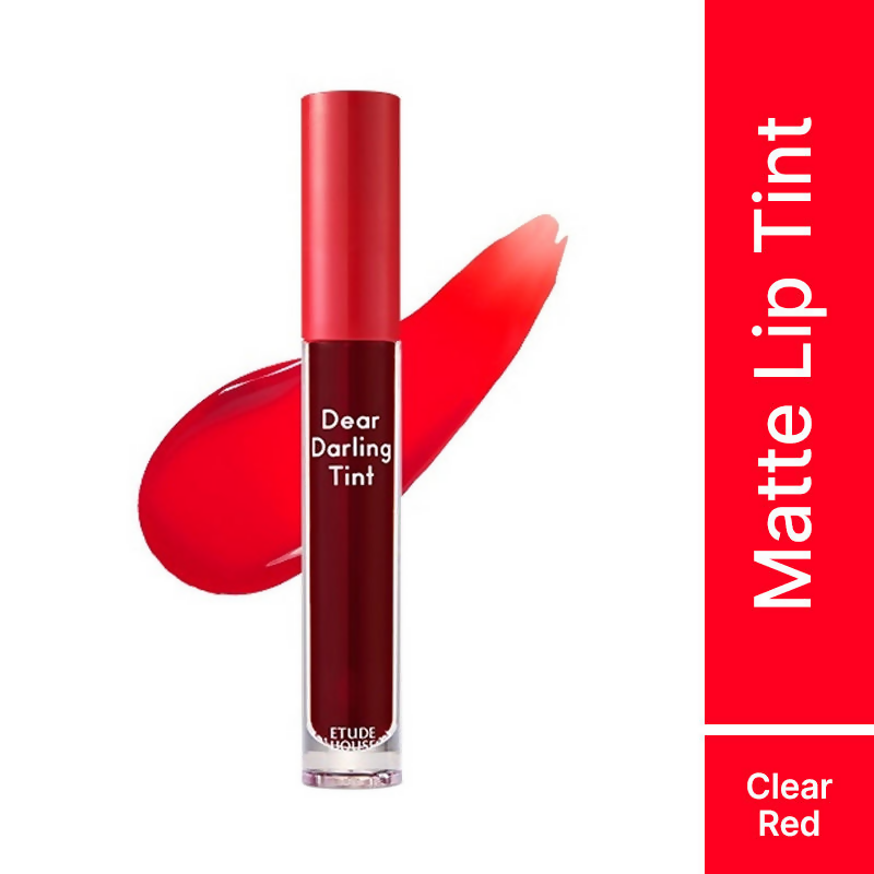 Etude House Dear Darling Water Gel Lip And Cheek Tint Lipstick - Real Red