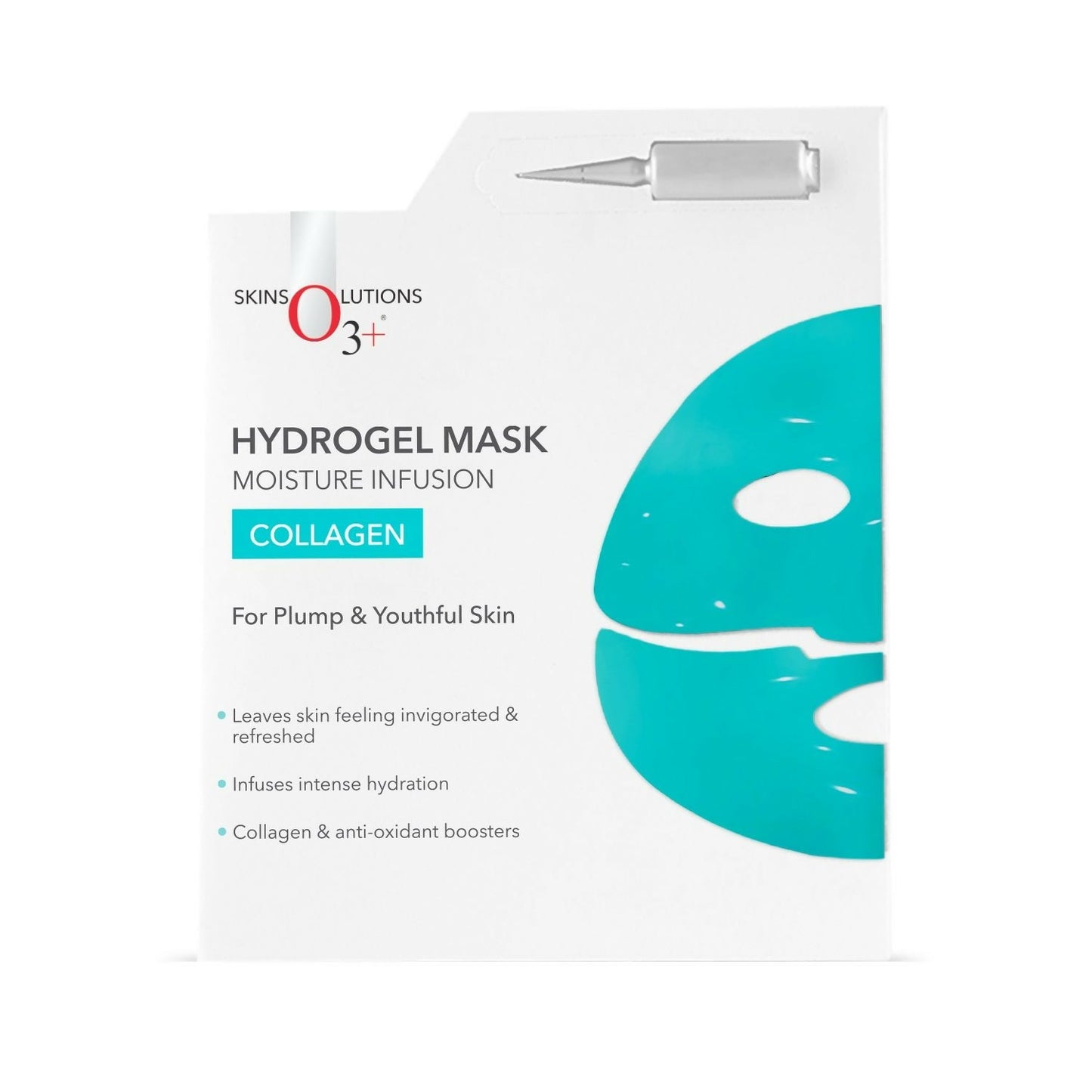 Professional O3+ Collagen Hydrogel Facial Mask For Bright & Plump Skin