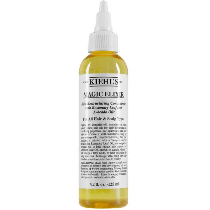 Kiehl's Magic Elixir Hair Restructuring Concentrate With Rosemary Leaf And Avocado Oil
