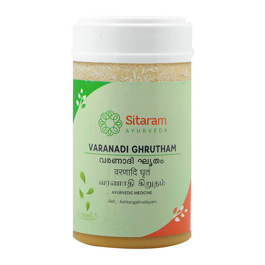 Buy Sitaram Ayurveda Varanadi Ghrutham from DrMediCart, Ship from India to USA