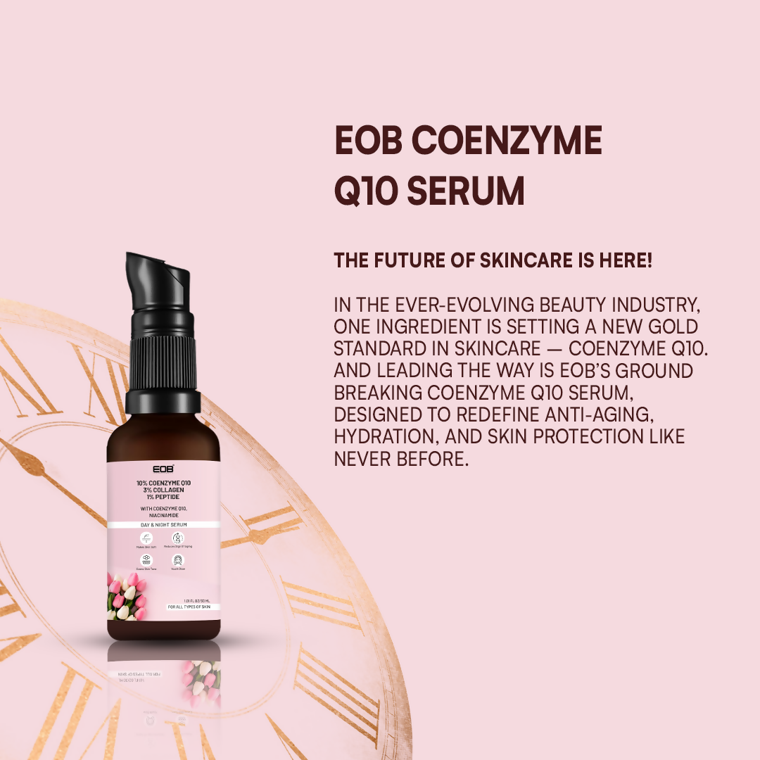 EOB 10% Coenzyme Q10 Face Serum Day & Night Serum