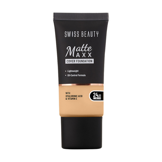 Swiss Beauty Matte Maxx Cover Foundation - 6 Deep Warm