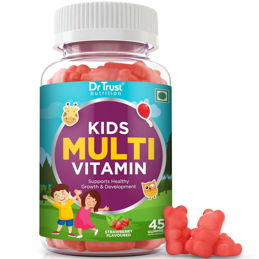 Buy Dr Trust Nutrition Kids Multivitamin Gummies - Strawberry Flavor from DrMediCart, Ship from India to USA
