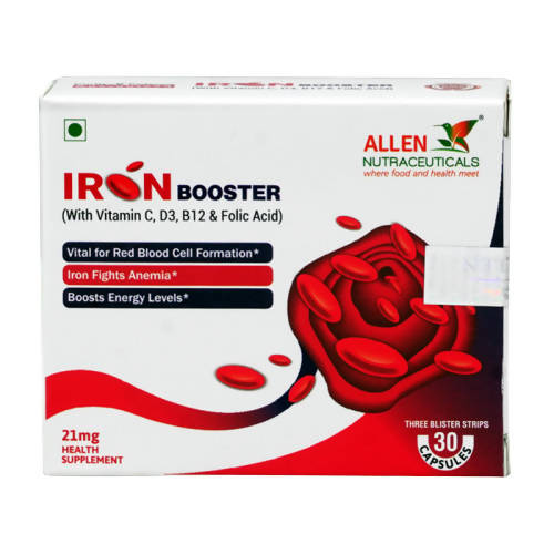 Buy Allen Homeopathy Iron Booster Capsules from DrMediCart, Ship from India to USA