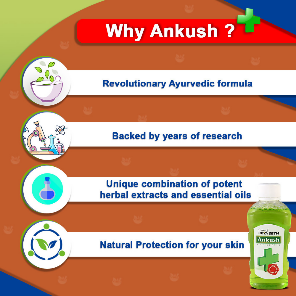 Keya Seth Aromatherapy Medicure Ankush Antiseptic Liquid