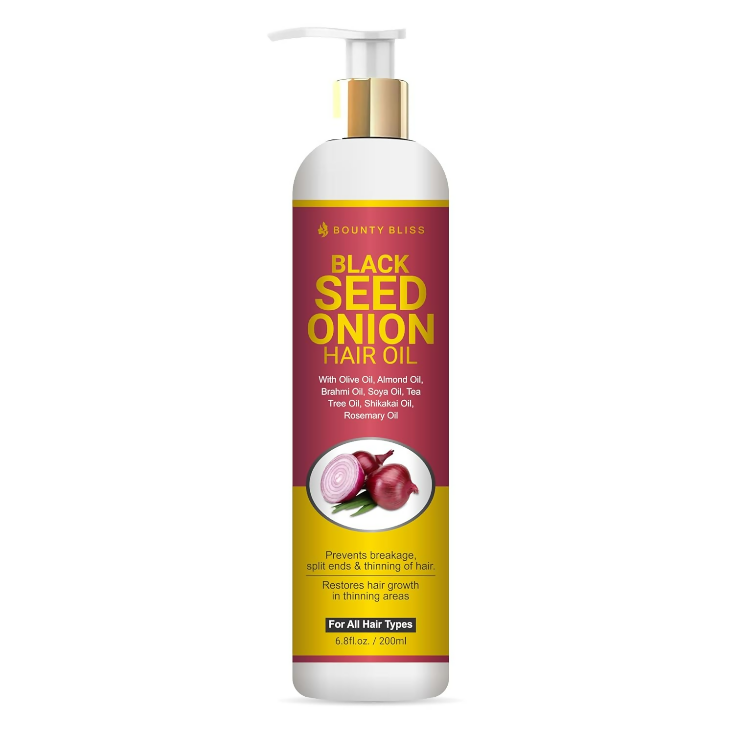 Bounty Bliss Black Seed Onion Oil-Anti-Hairfall Hair Oil