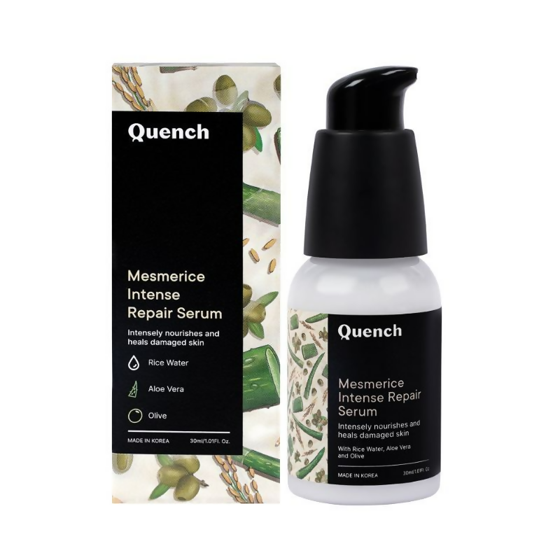 Quench Rice Water Intense Repair Serum With Niacinamide For Dewy & Even Skin Tone