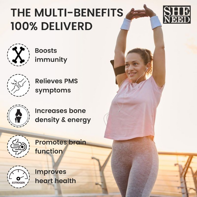 SheNeed All Time Multivitamins & Minerals For Women Capsules