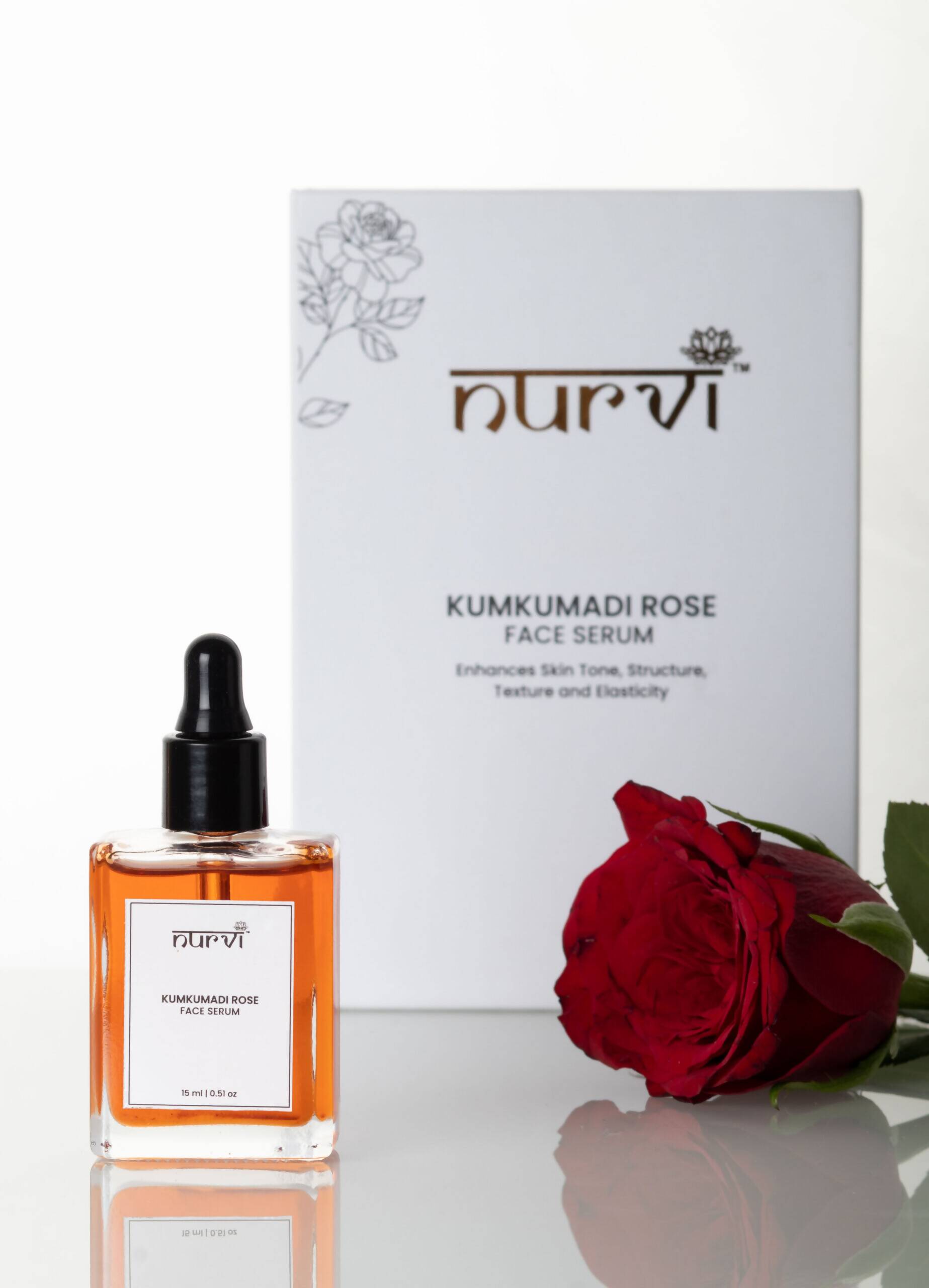 Buy Nurvi Kumkumadi Rose Face Serum from DrMediCart, Ship from India to USA