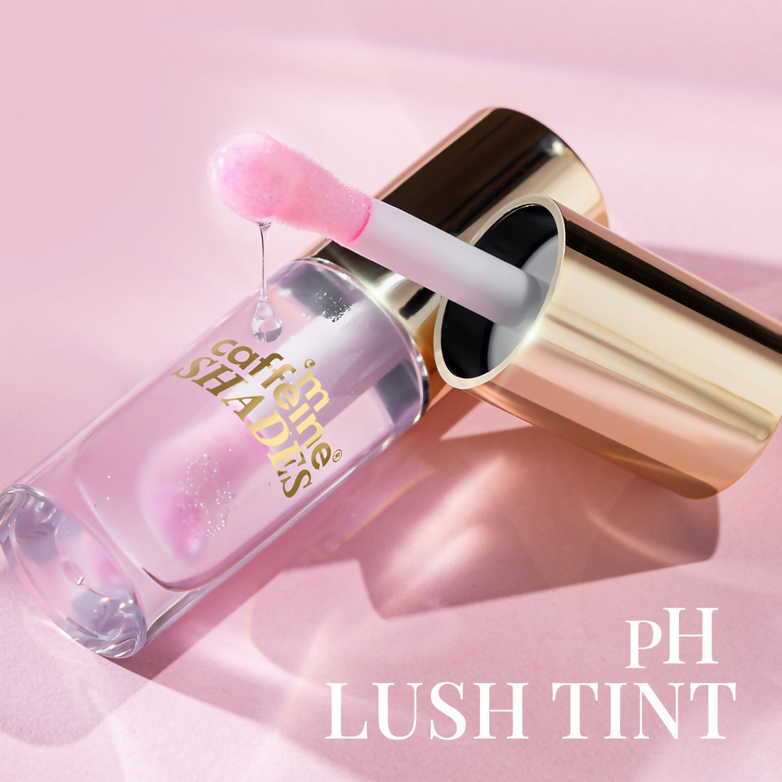 mCaffeine Shades PH Lush Lip & Cheek Color Changing Tint Hydrates Plumps Non-Sticky Tint Shift